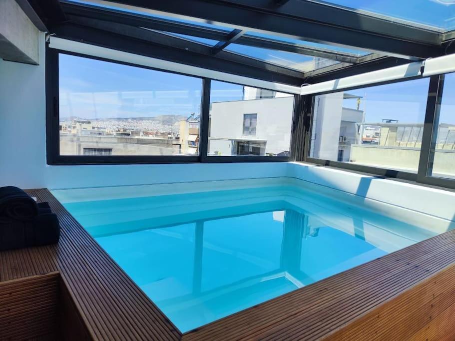 Gazi Pool House Atenas Exterior foto